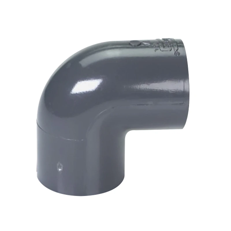 1-1/4" Schedule 40 Gray PVC Socket 90° Elbow