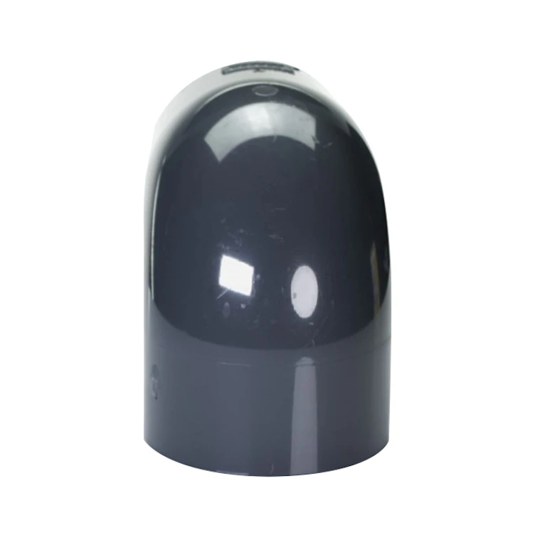 4" Schedule 40 Gray PVC Socket 90° Elbow