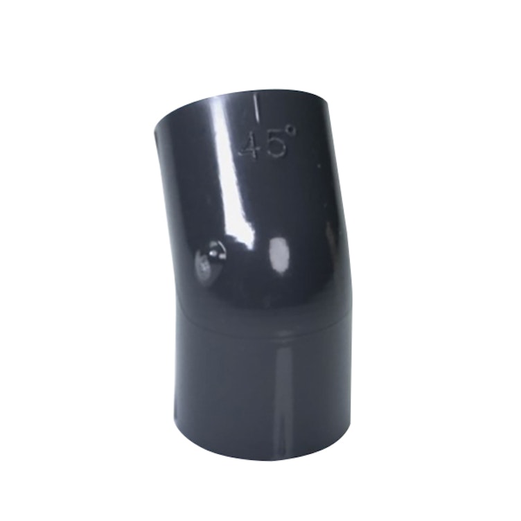 1/2" Schedule 40 Gray PVC Socket 45° Elbow