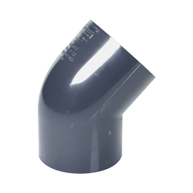 2-1/2" Schedule 40 Gray PVC Socket 45° Elbow