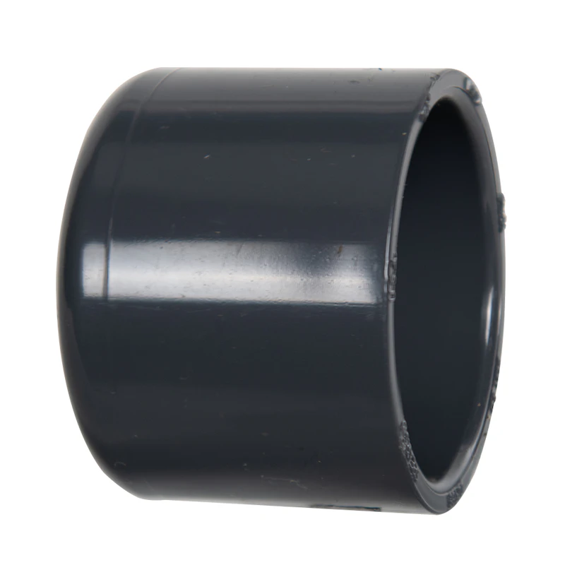 1-1/4" Schedule 40 Gray PVC Socket Cap