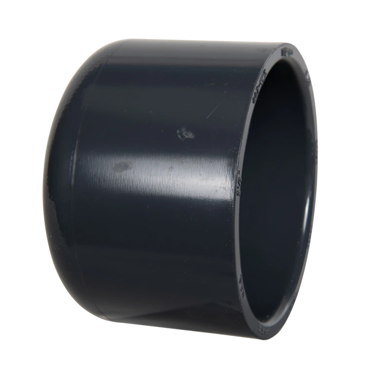 2-1/2" Schedule 40 Gray PVC Socket Cap