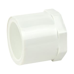 1-1/4" Schedule 40 White PVC Spigot Plug