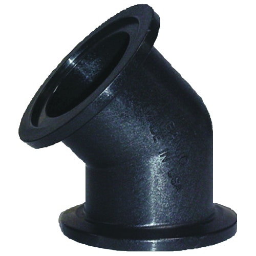 3" x 3" 45° Full Port Flanged Coupling