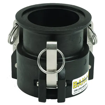 Banjo® Manifold Flanged Fitting - Full Port x Female Coupler