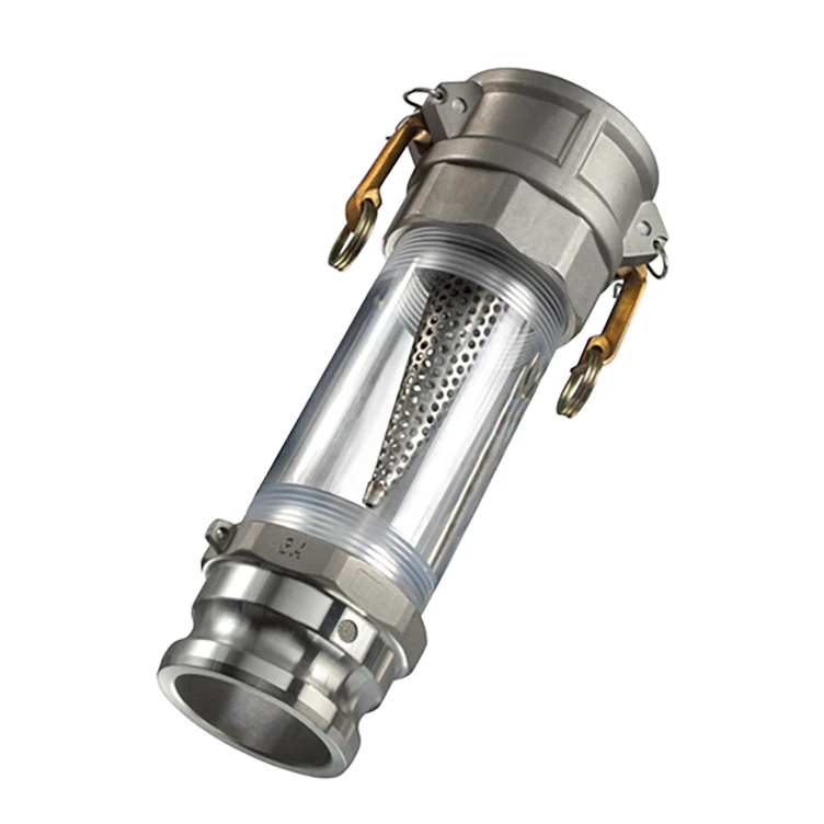 4" NPT x 8" L Polycarbonate Sight Glass