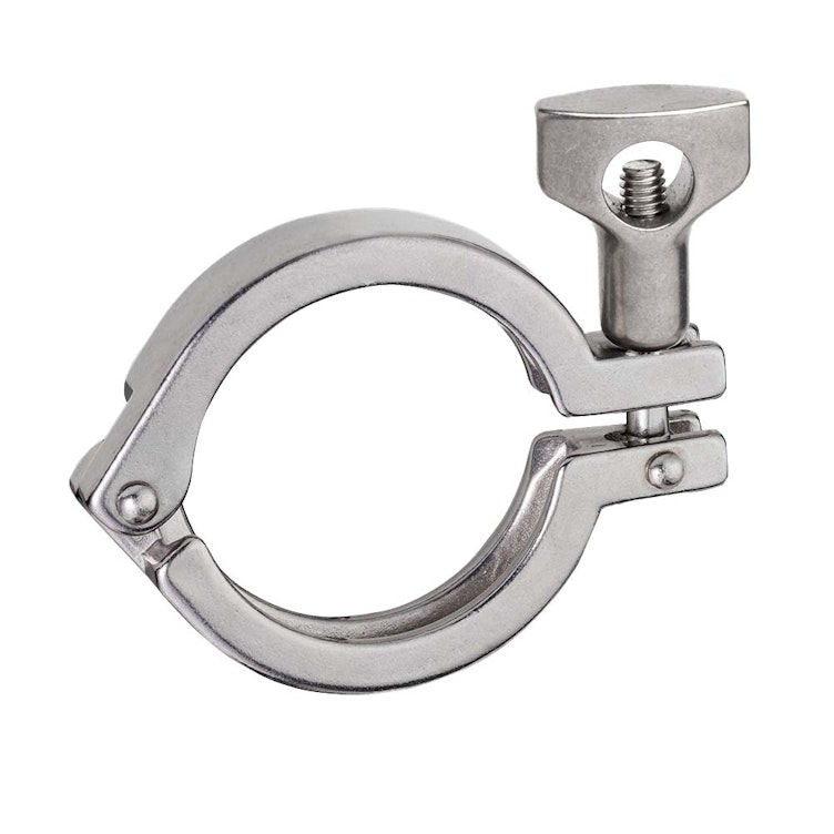 1-1/2" Stainless Steel Sanitary Single Pin Clamp