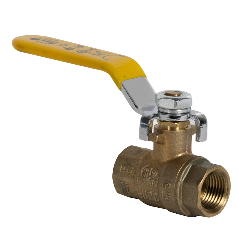 3/8" FNPT UL Listed Full Port Brass Ball Valve