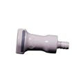 3/8" In-Line Hose Barb HFC 35 Series Polysulfone Coupling Body - Shutoff (Insert Sold Separately)