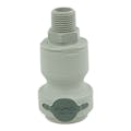1/2" NPT Valved CPC™ Pipe Thread Non-Spill Coupling Body (Insert Sold Separately)