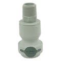 3/4" NPT Valved CPC™ Pipe Thread Non-Spill Coupling Body (Insert Sold Separately)