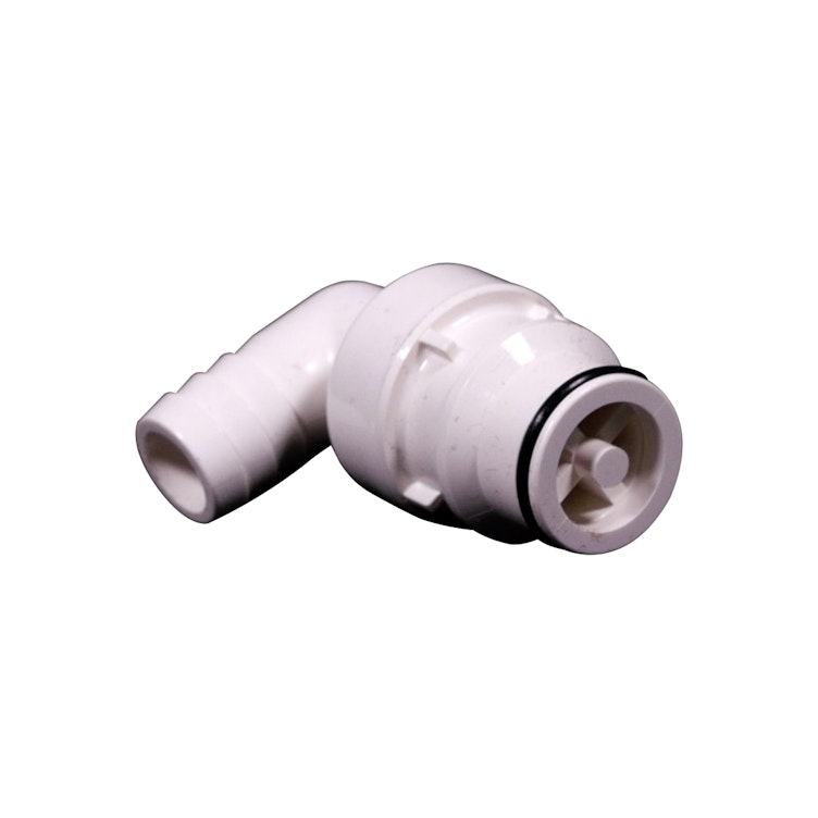 1/2" Hose Barb HFC 35 Series Polysulfone Elbow Coupling Insert - Straight Thru (Body Sold Separately)