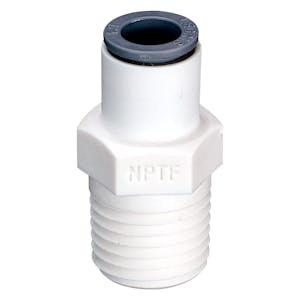 1/4" OD Tube x 1/4" NPTF LIQUIfit™ Male Connector