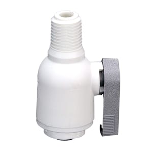 1/4" OD Tube x 1/4" NPTF LIQUIfit™ Male Connector Valve
