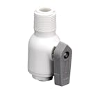 1/4" OD Tube x 3/8" NPTF LIQUIfit™ Male Connector Valve