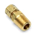 1/4" Tube x 1/4" MPT Brass Compress-Align® Male Connector
