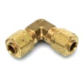 3/16" Tube x 3/16" Tube Brass Compress-Align® Union Elbow