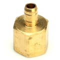 1/4" ID Tube x 1/4" FNPT Dubl-Barb® Brass Female Connector