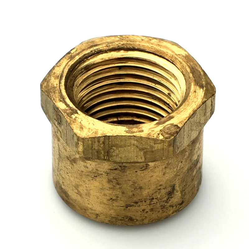 1/2" FPT Brass Cap
