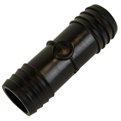 Black HDPE Hose Barb Connectors