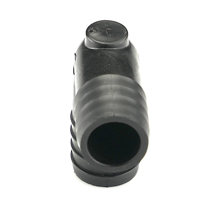 3/4" Hose ID x 3/4" Hose ID Black HDPE Elbow