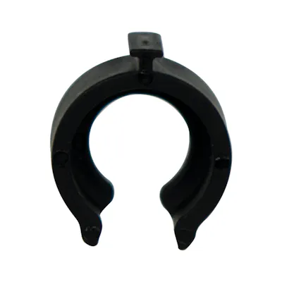 1/4" Black Acetal Safety Clip