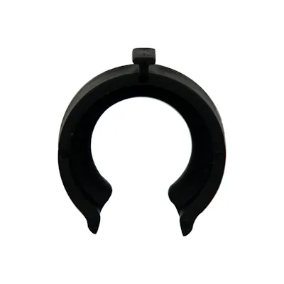 3/8" Black Acetal Safety Clip