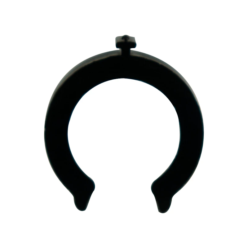 1/2" Black Acetal Safety Clip