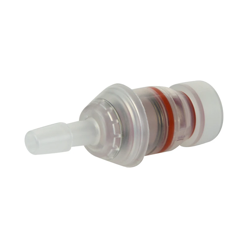 1/4" Hose Barb Natural Polypropylene Male SeriesLock™ Valved Insert - Medium