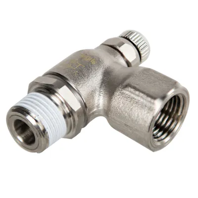 1/2" MNPT x 1/2" MNPTMetal Flow Control - Meter Out
