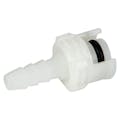1/8" Hose Barb Acetal In-Line Coupling Insert - Straight Thru (Body Sold Separately)