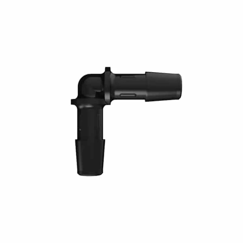 5/16" Tube ID Black Nylon Elbow