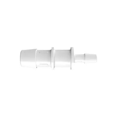 5/8" x 5/16" Tube ID Natural Polypropylene Reduction Coupler