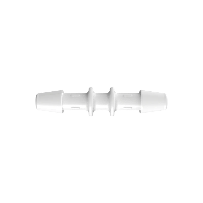 5/32" Tube ID Natural Kynar® Coupler