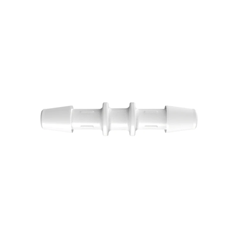 3/16" Tube ID Natural Kynar® Coupler