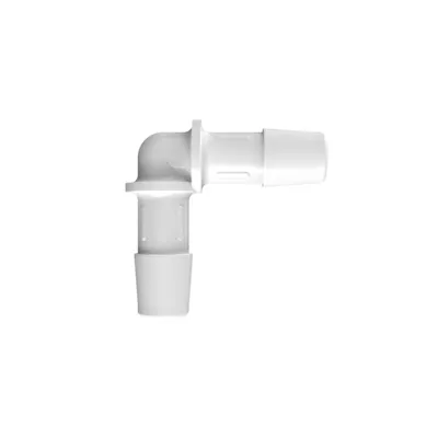 3/8" Tube ID Natural Kynar® Elbow