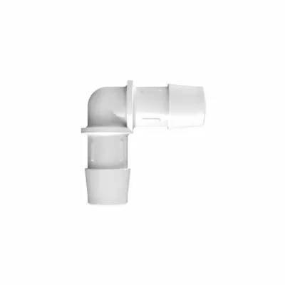 5/8" Tube ID Natural Kynar® Elbow