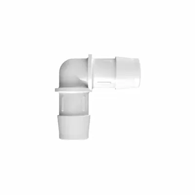 3/4" Tube ID Natural Kynar® Elbow