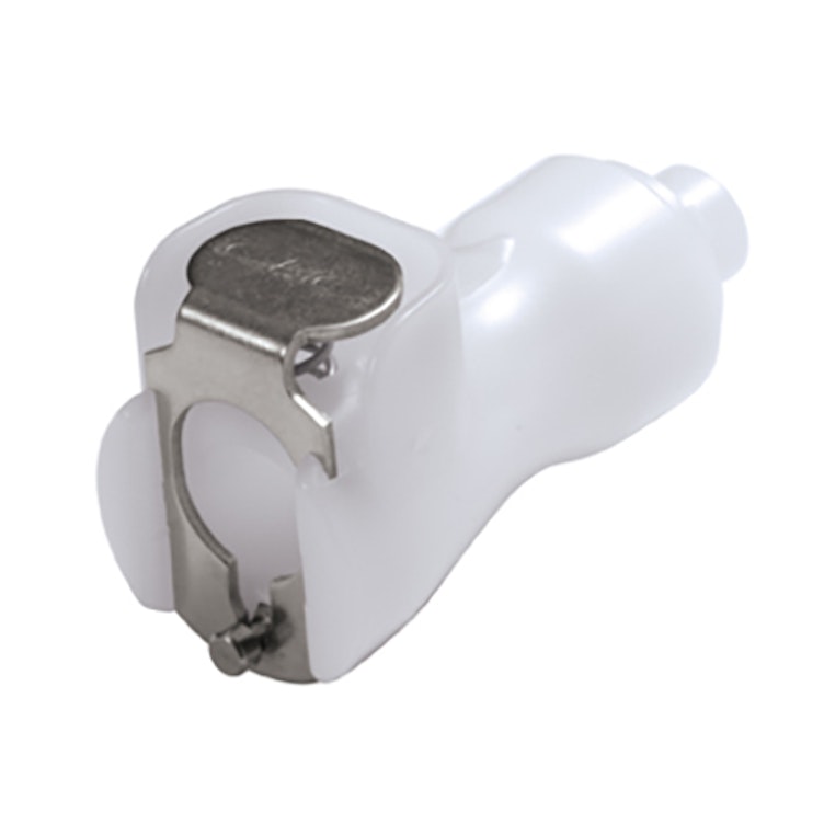 1/16" In-Line Hose Barb PMC Series Acetal Body - Shutoff (Insert Sold Separately)