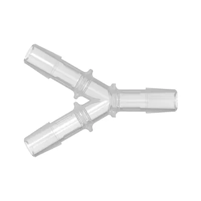 1/8" x 1/8" x 1/8" Tube ID Natural Polypropylene Y