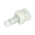 1/16" Hose Barb Acetal In-Line Coupling Body - Shutoff (Insert Sold Separately)