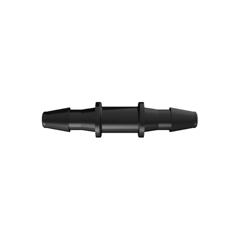 1/16" Tube ID Black Nylon Coupler
