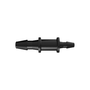 1/16" x 3/32" Tube ID Black Nylon Reduction Coupler