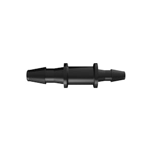 3/32" x 1/8" Tube ID Black Nylon Reduction Coupler