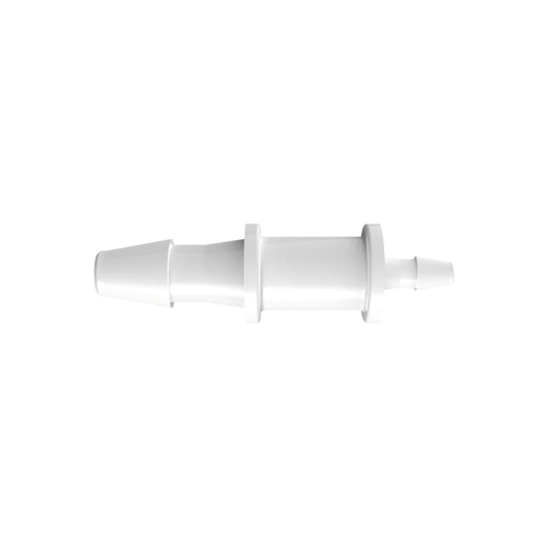 1/16" x 1/8" Tube ID Natural Polypropylene Reduction Coupler