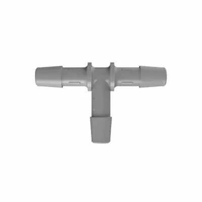 5/16" Gray PVDF Tee
