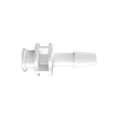 1/4" Hose Barb Female Natural Polypropylene Large Bore Luers