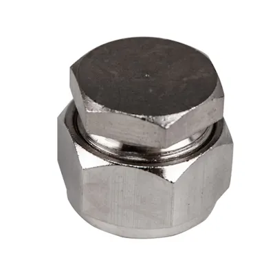 1/2" D1 Duratec® Nickel Plated Brass Cap
