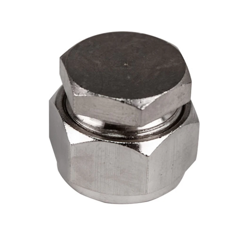 1" D1 Duratec® Nickel Plated Brass Cap
