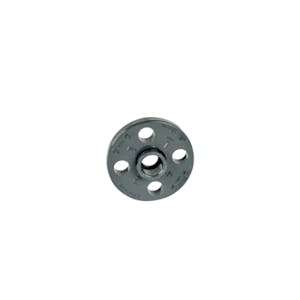 1/2" Schedule 80 Gray PVC Socket Van Stone Plastic Ring Flange
